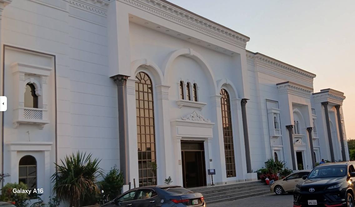 Crystal Marriage Hall front entrance